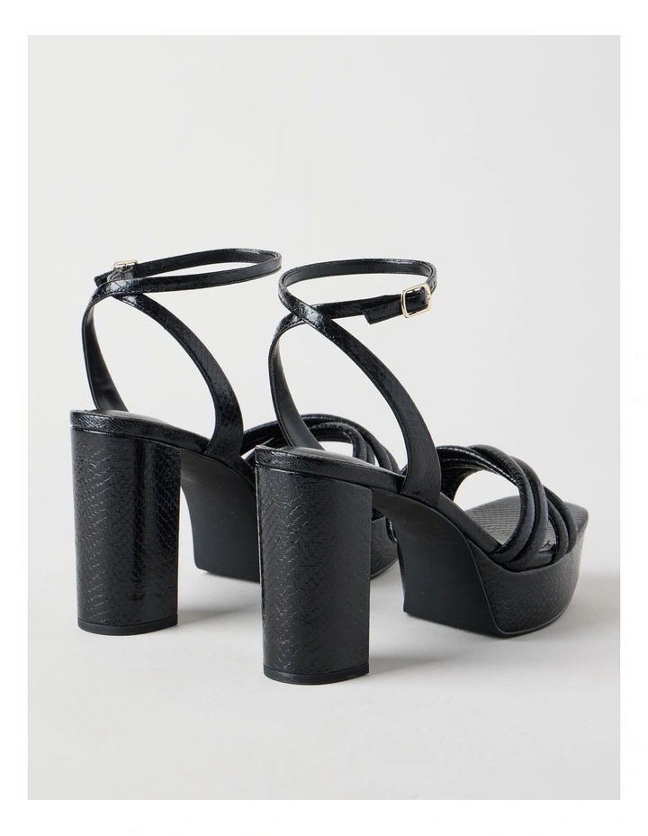 Gemma Sandal in Black image 5