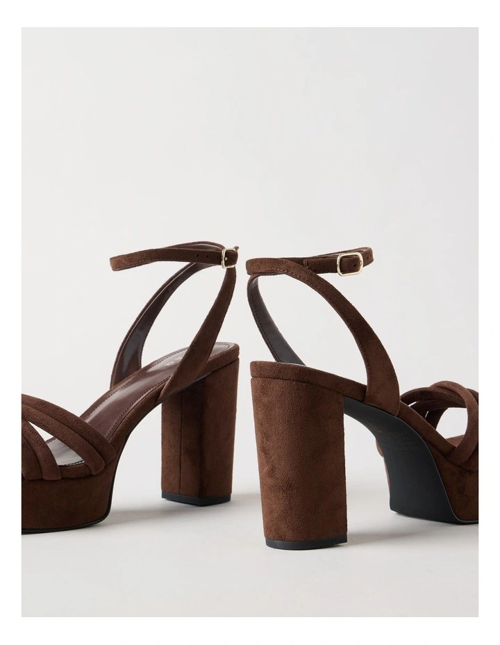 Gemma Sandal in Chocolate image 4