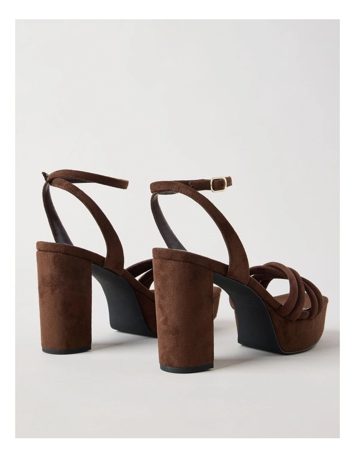 Gemma Sandal in Chocolate image 6