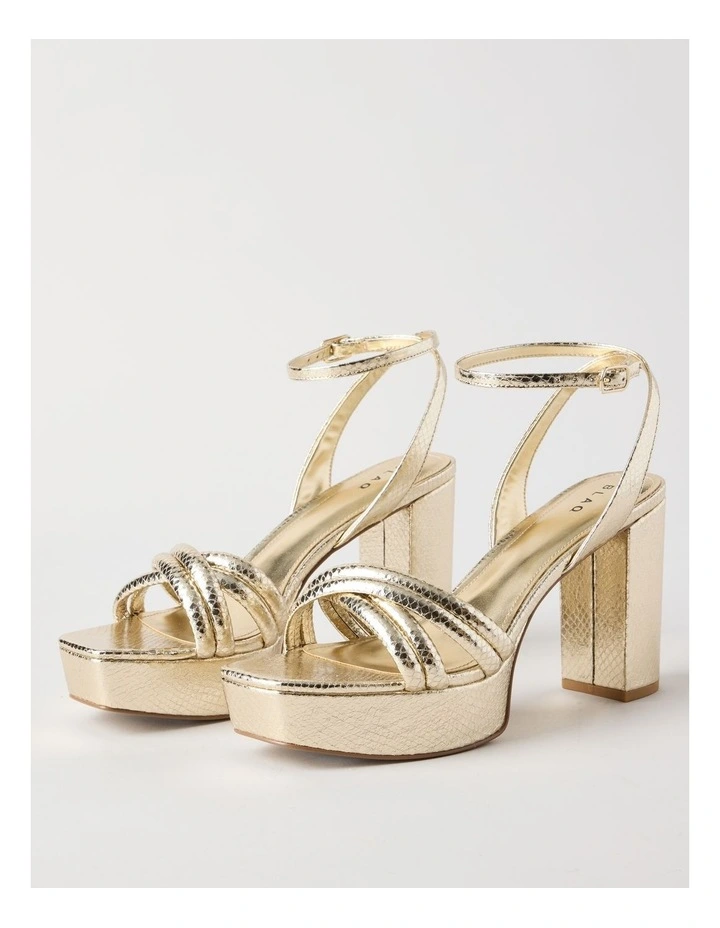 Gemma Sandal in Gold image 1