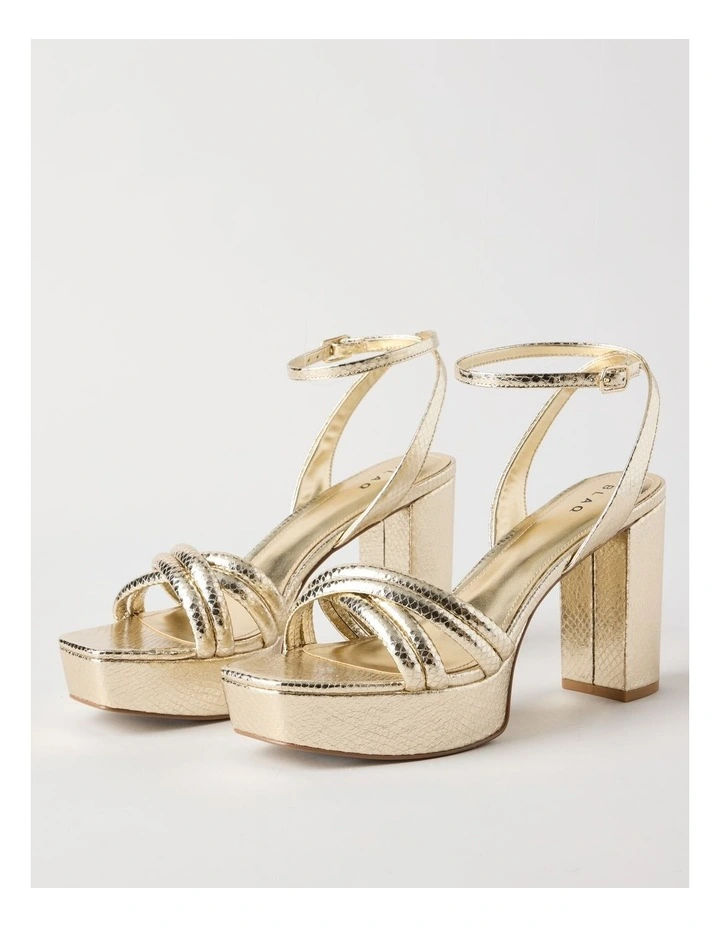 Gemma Sandal in Gold image 3