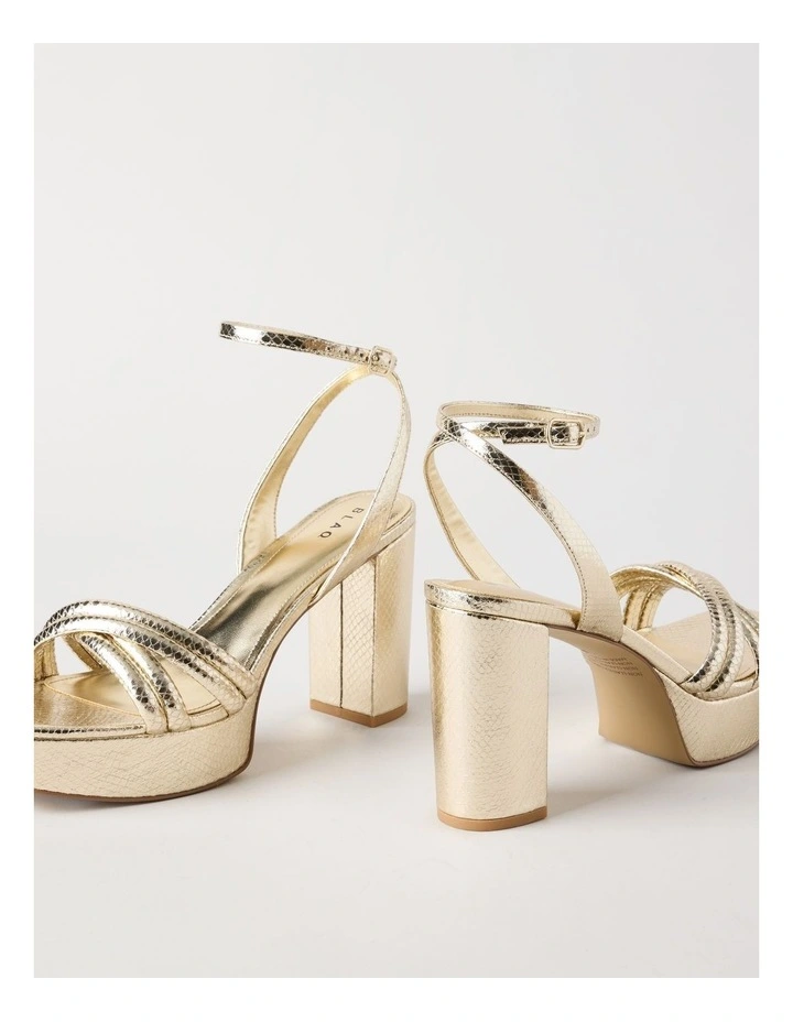 Gemma Sandal in Gold image 4