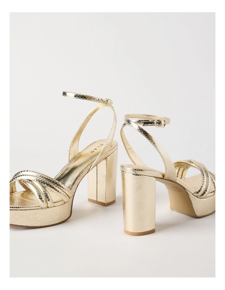 Gemma Sandal in Gold image 5