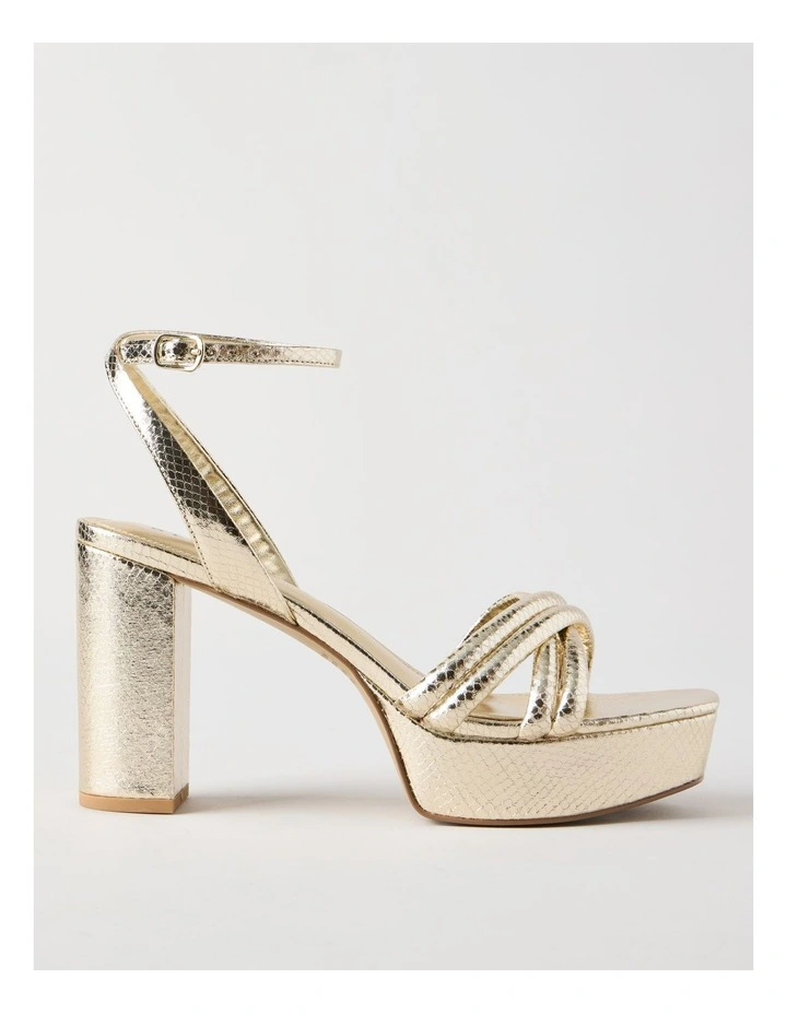 Gemma Sandal in Gold image 5