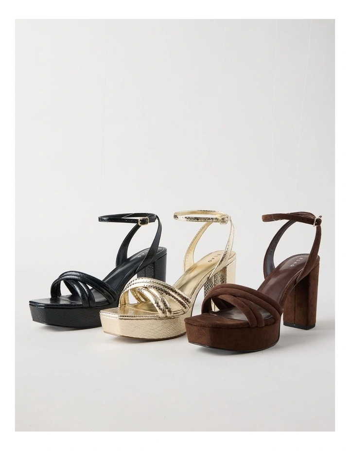 Gemma Sandal in Gold image 7