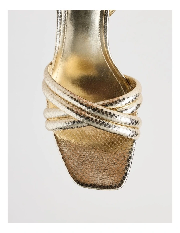 Gemma Sandal in Gold image 7