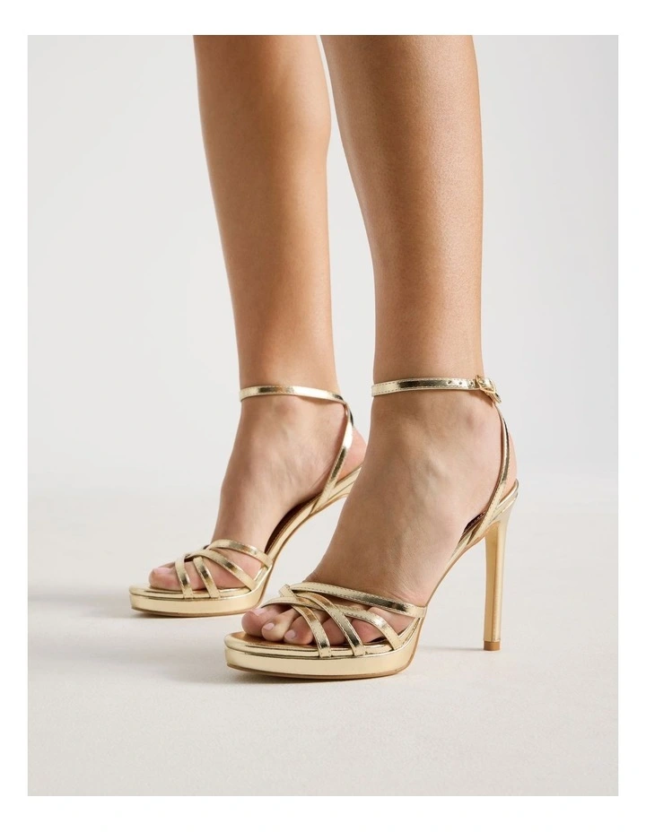 Kaitlin Sandal in Gold image 2