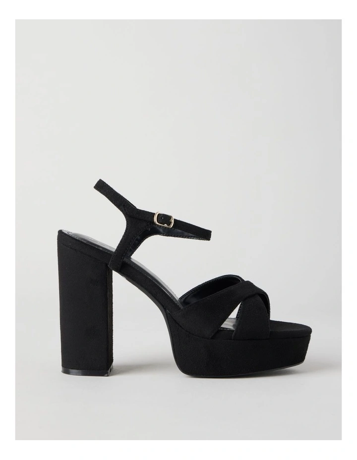 Elliana Sandal in Black Micro image 1