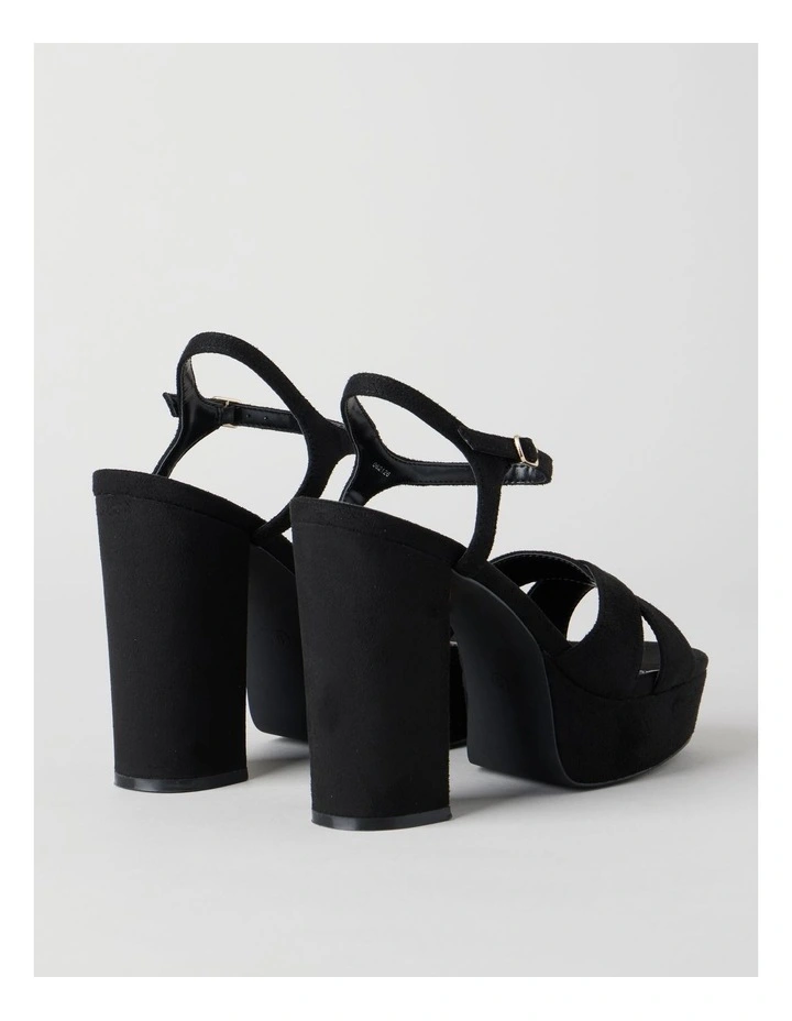 Elliana Sandal in Black Micro image 5