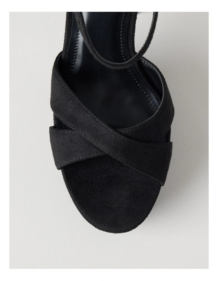 Elliana Sandal in Black Micro image 6