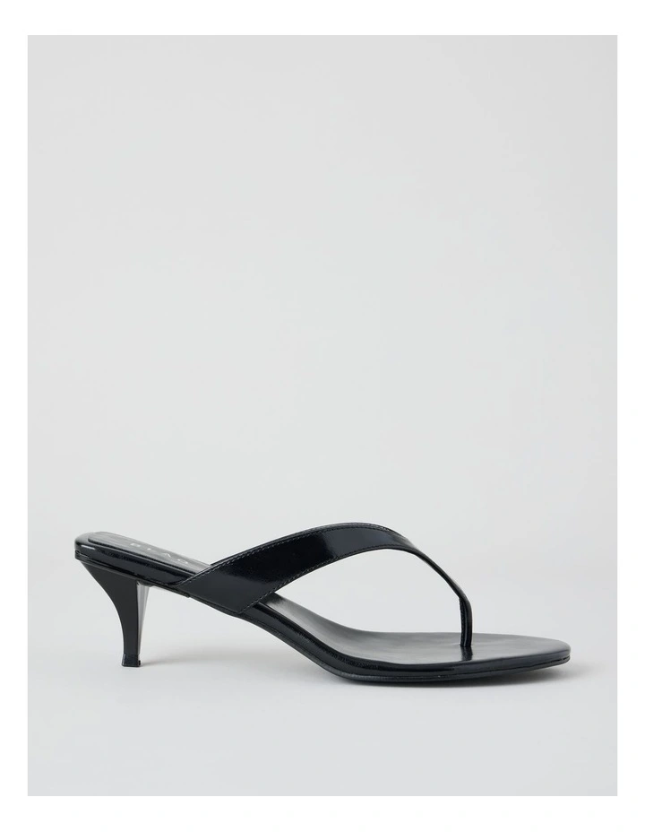Madison Sandal in Black Glaze image 1