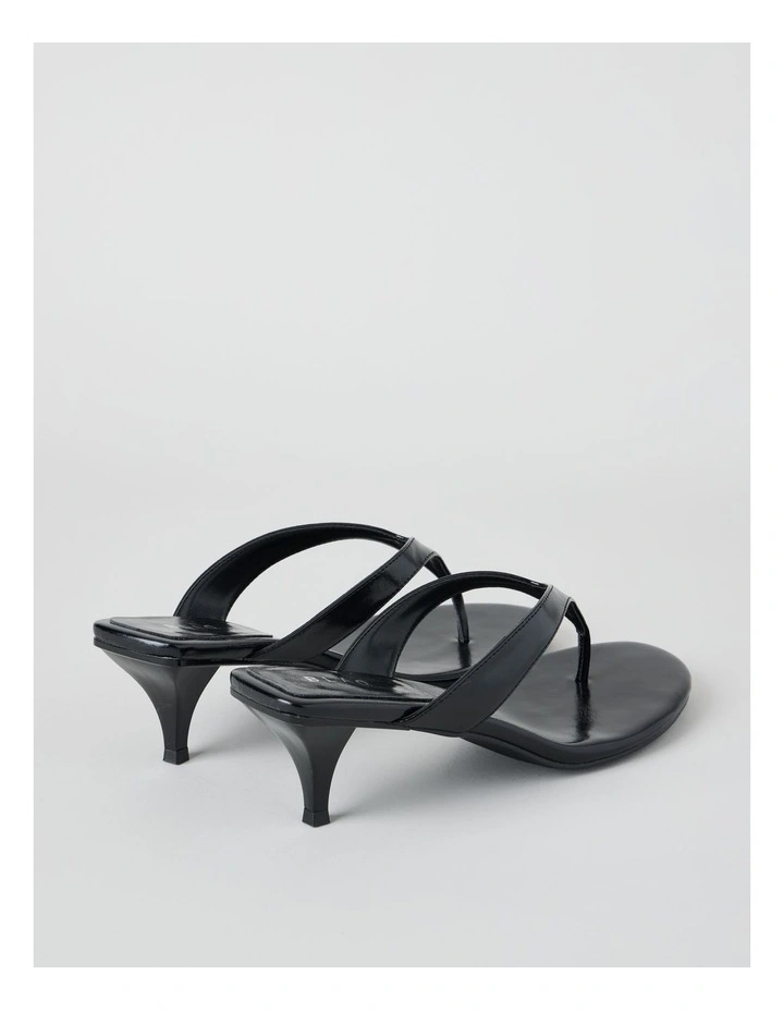 Madison Sandal in Black Glaze image 5