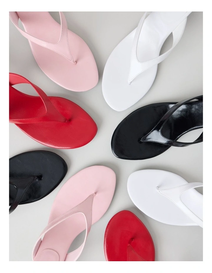 Madison Sandal in Black Glaze image 7