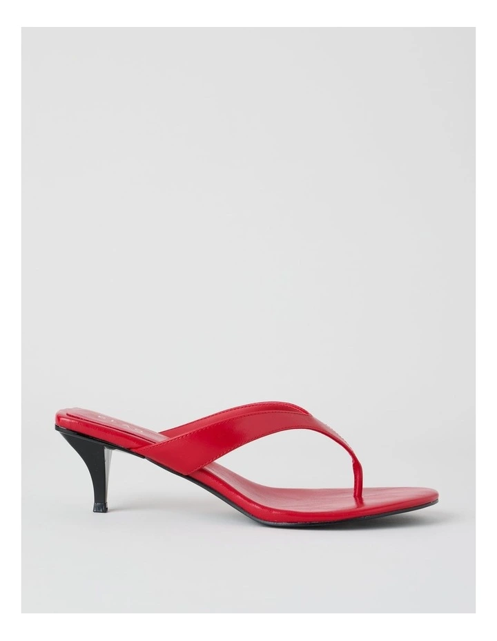 Madison Sandal in Red Glaze image 1
