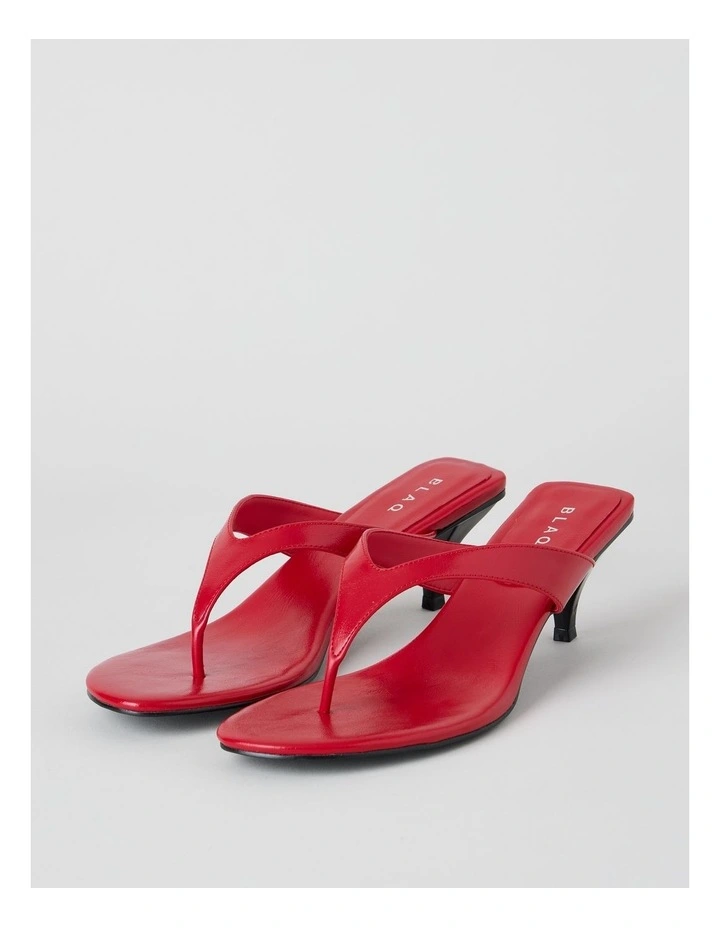Madison Sandal in Red Glaze image 3