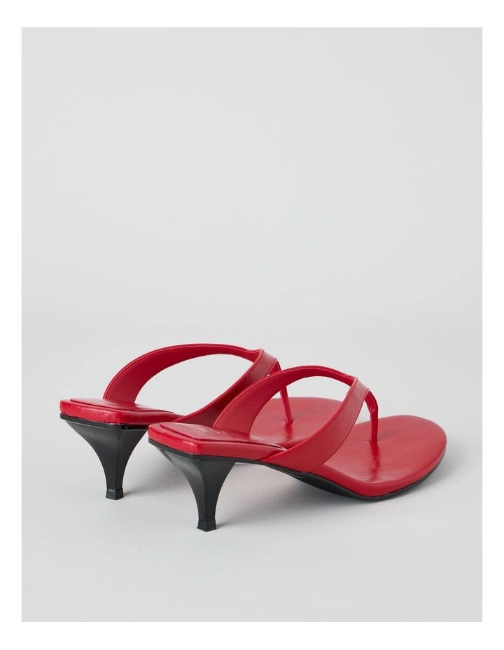 Madison Sandal in Red Glaze image 5