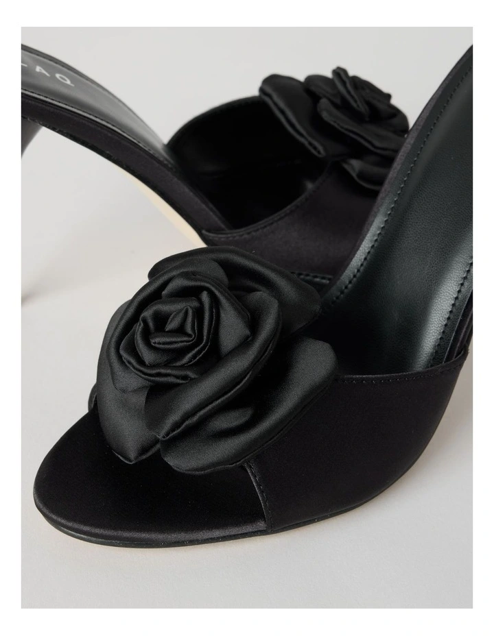 Rose Sandal in Black image 4