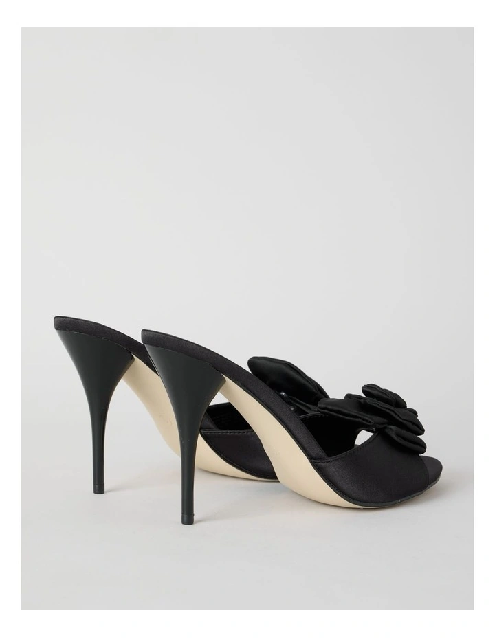Rose Sandal in Black image 5