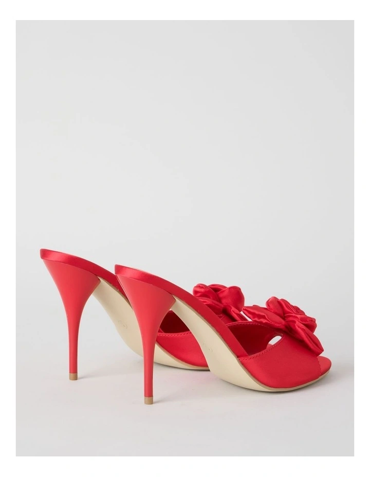 Rose Sandal in Red image 5