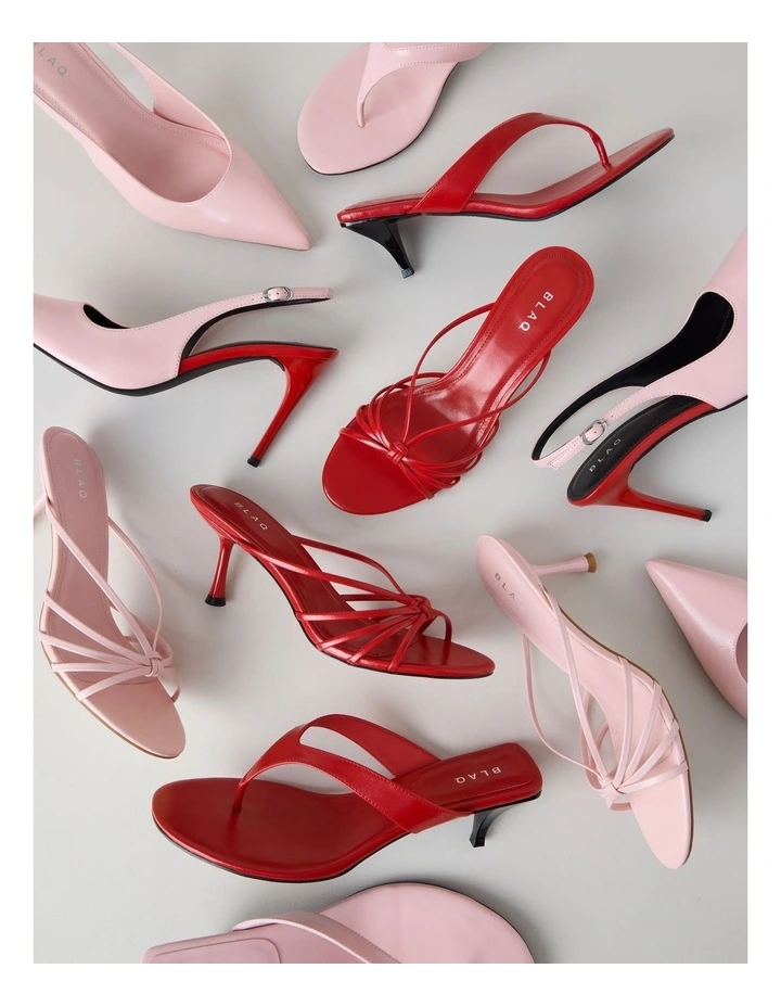 Izzy Sandal in Red image 7