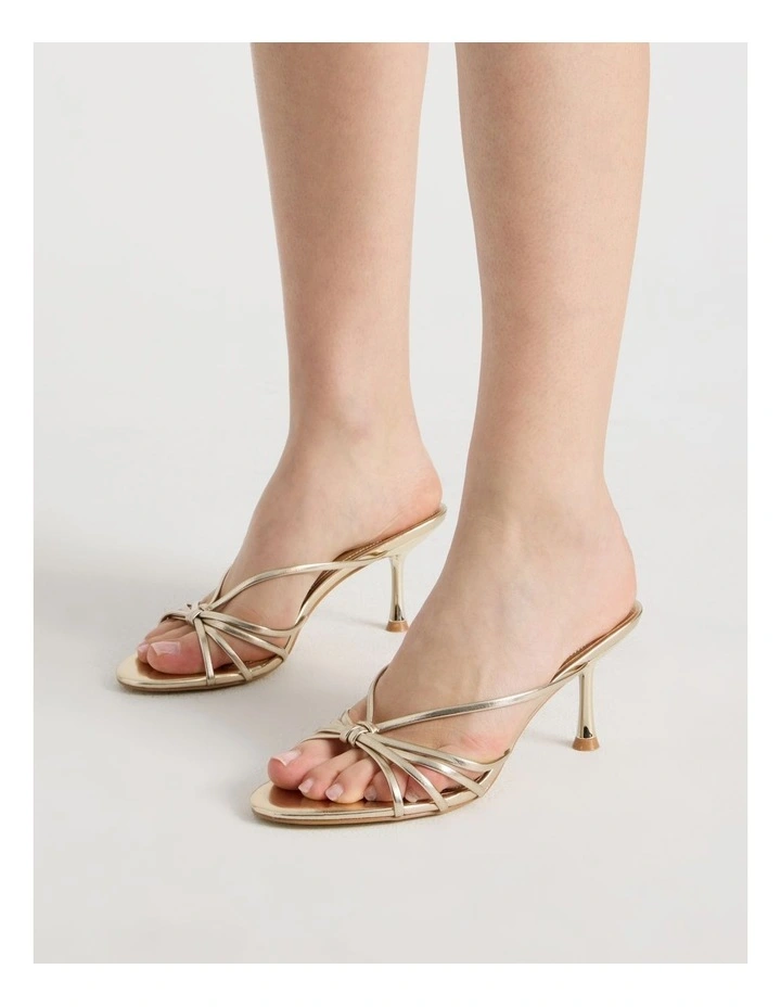 Izzy Sandal in Gold image 2