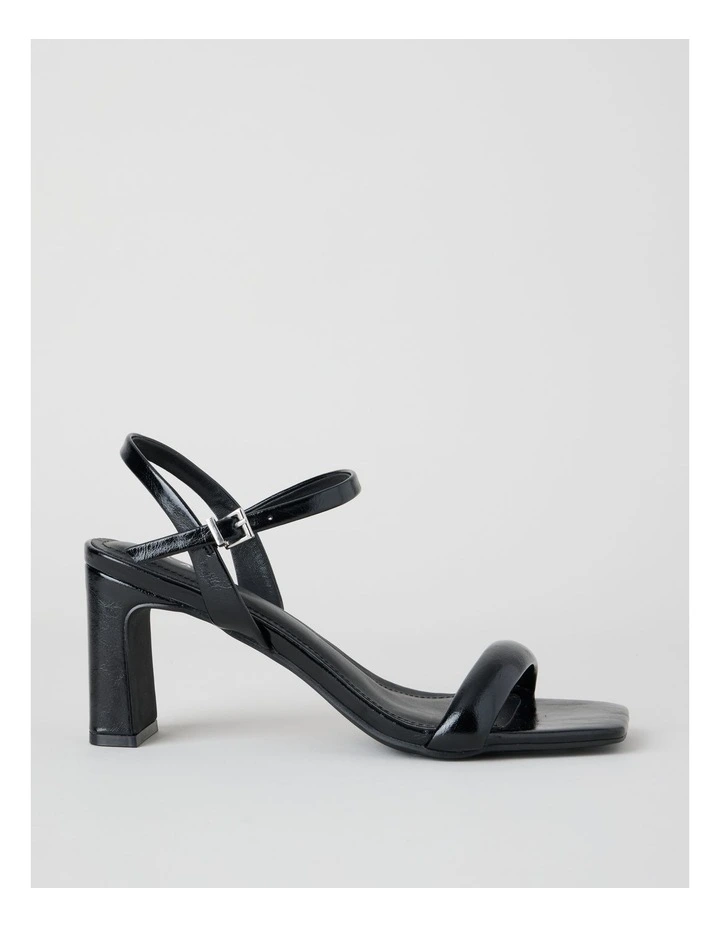 Bianca Sandal in Black Glaze image 1