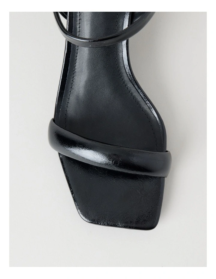 Bianca Sandal in Black Glaze image 6