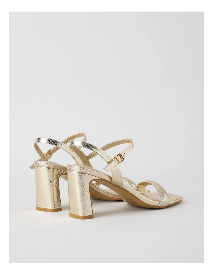 Bianca Sandal in Gold image 5