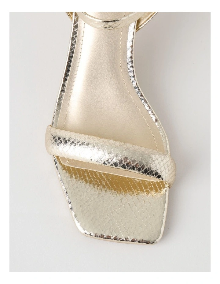 Bianca Sandal in Gold image 6