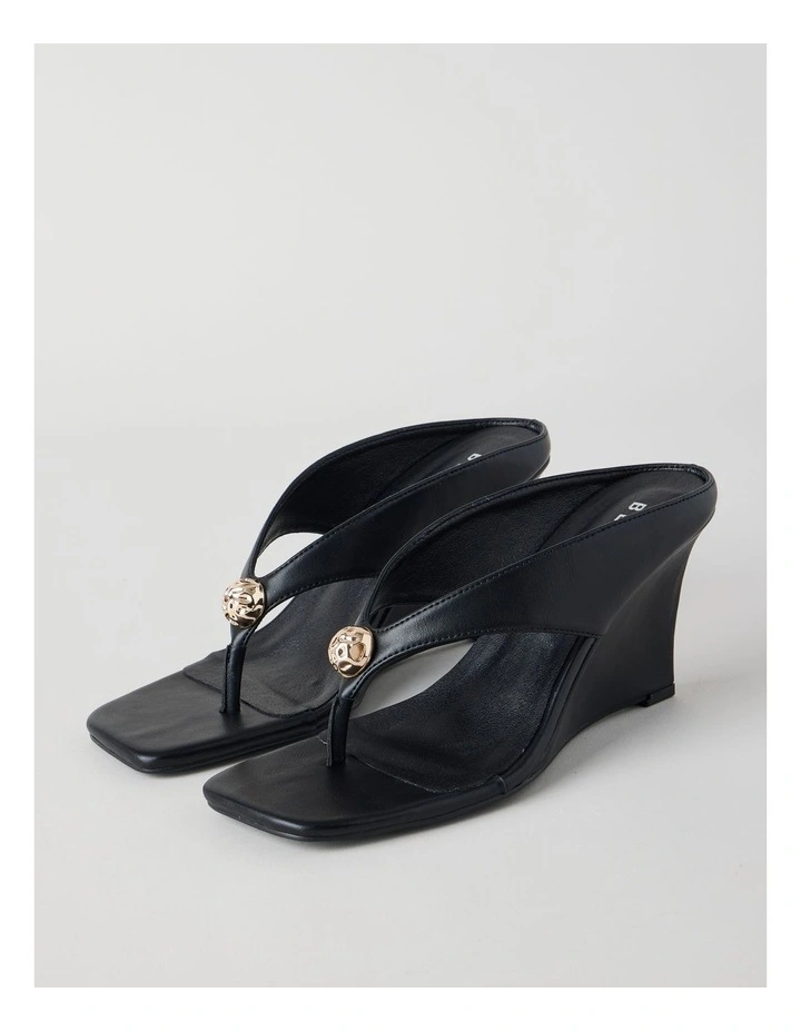 Hannah Sandal in Black image 3