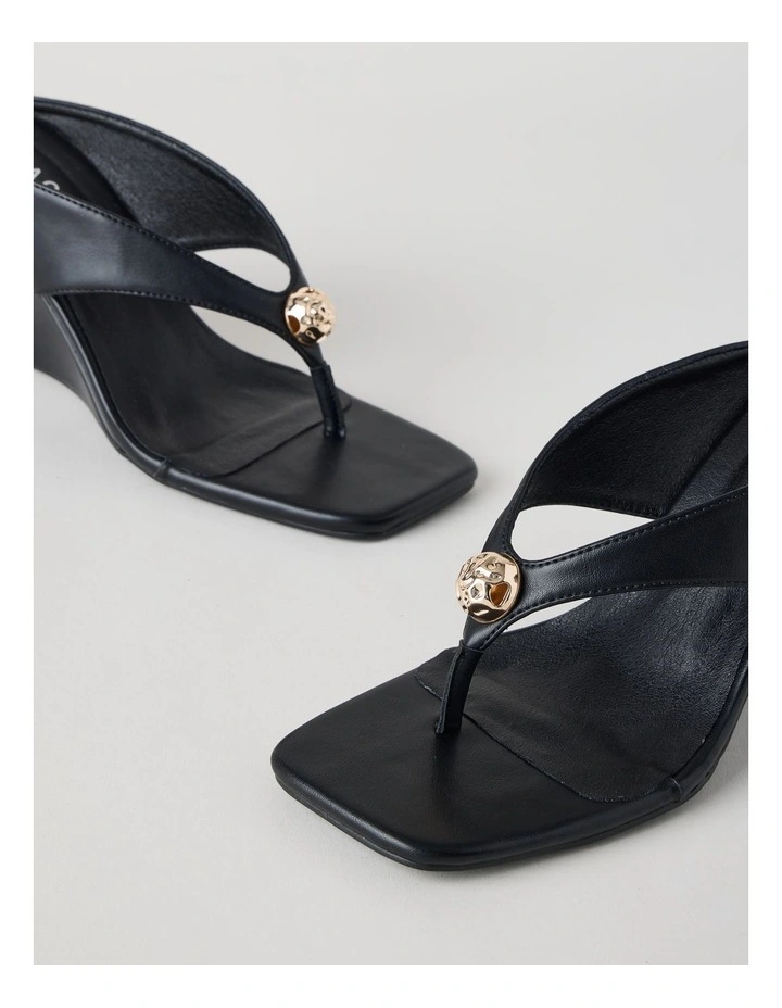 Hannah Sandal in Black image 4