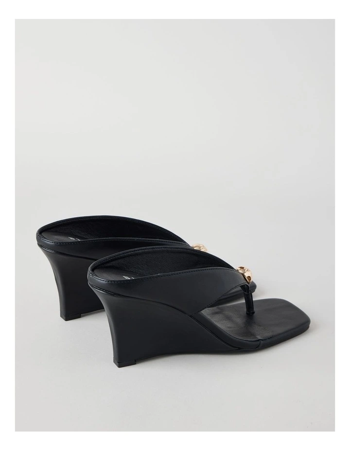 Hannah Sandal in Black image 5