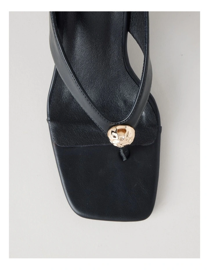 Hannah Sandal in Black image 6
