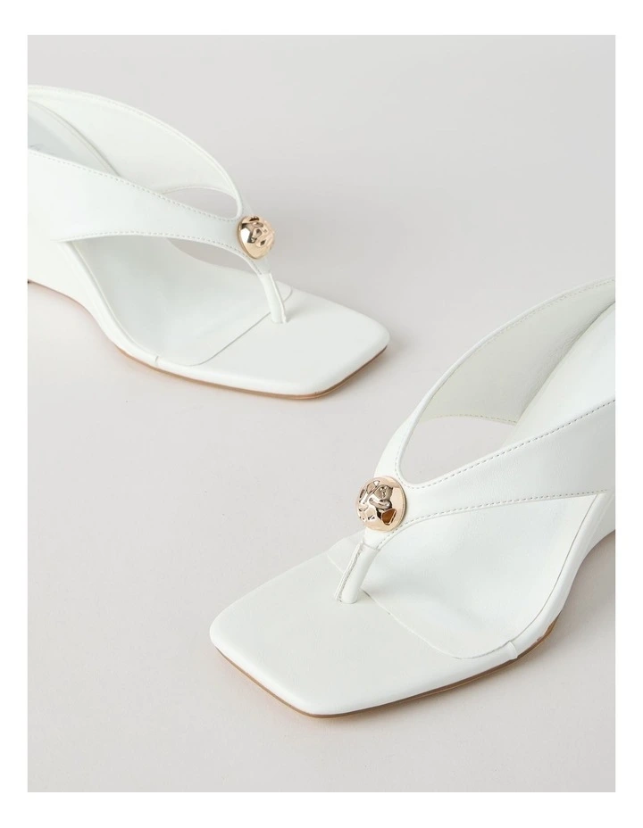 Hannah Sandal in White image 3