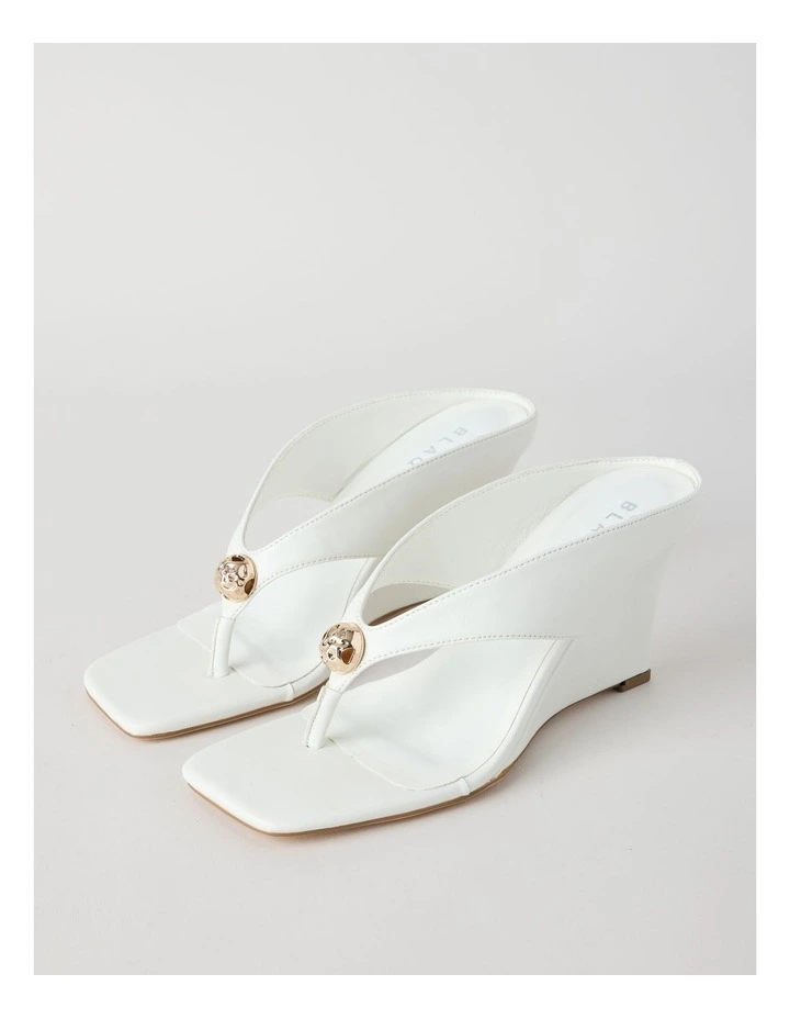 Hannah Sandal in White image 4
