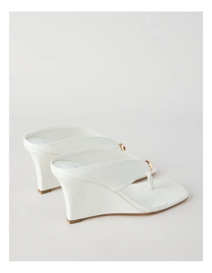 Hannah Sandal in White image 5