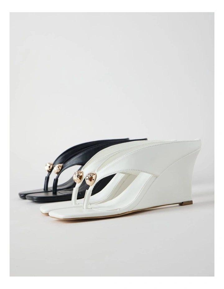 Hannah Sandal in White image 7