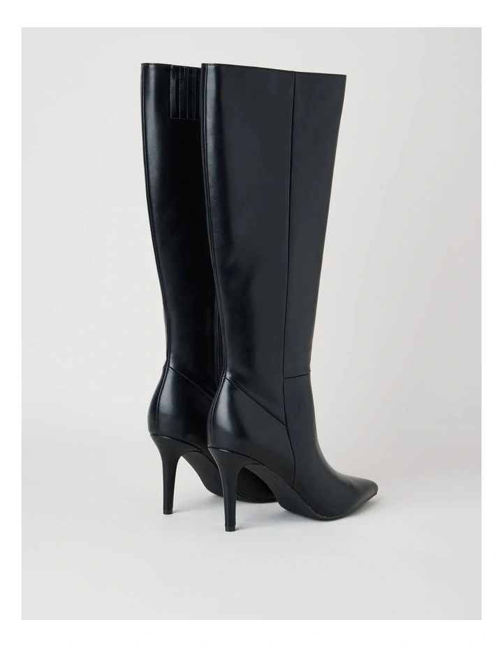 Rozalia Boot in Black Smooth image 6