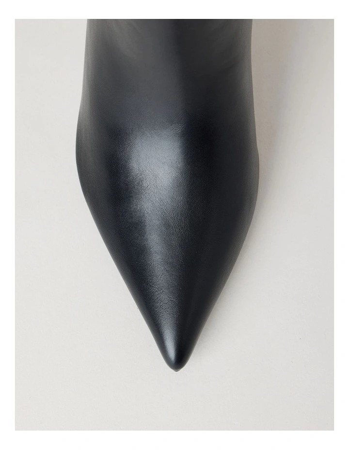 Rozalia Boot in Black Smooth image 7
