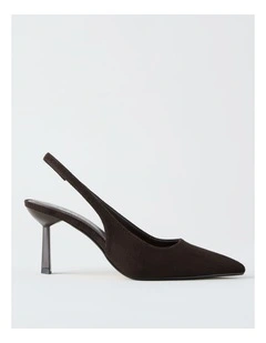 Breanna Heeled Shoes in Chocolate