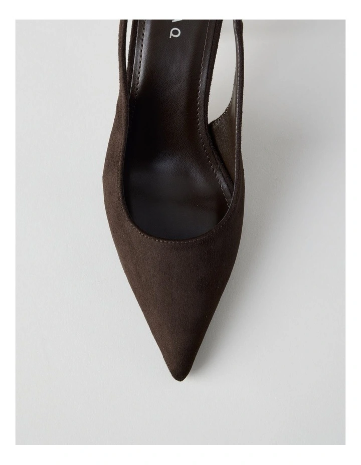 Breanna Heeled Shoes in Chocolate image 5
