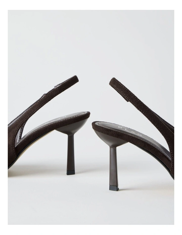 Breanna Heeled Shoes in Chocolate image 6
