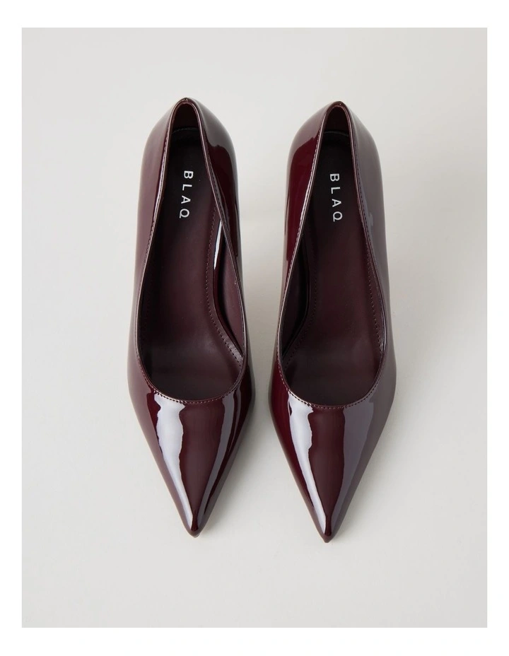 Xenia Heeled Shoes in Fig image 3
