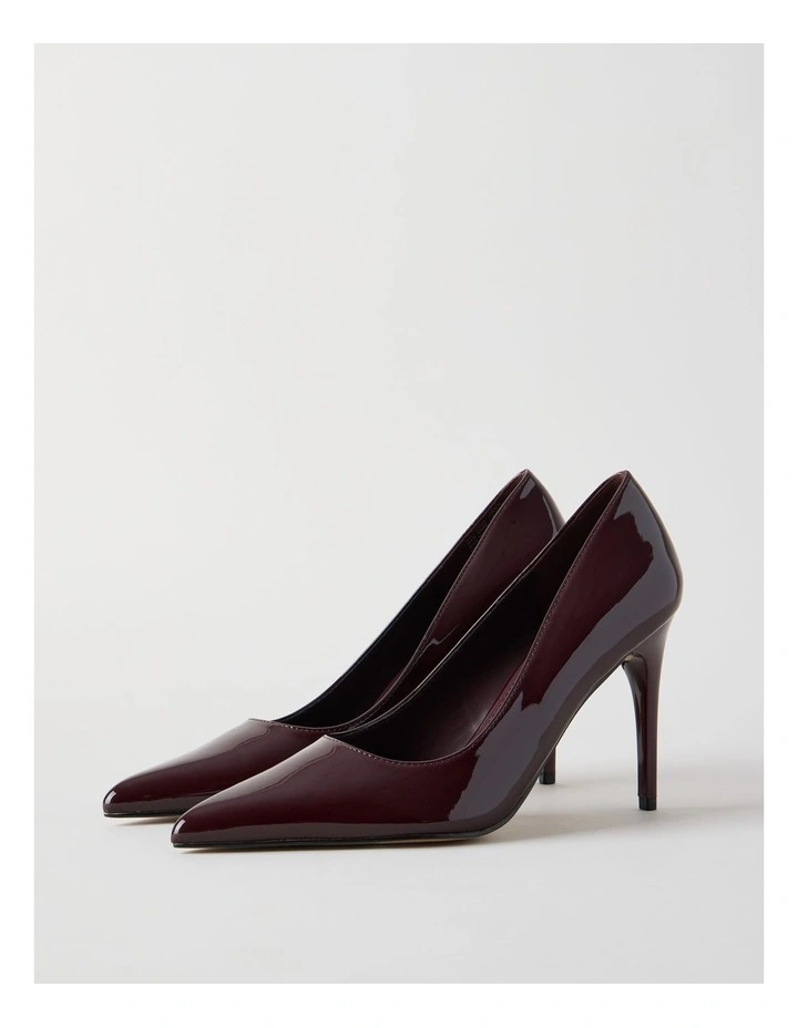 Xenia Heeled Shoes in Fig image 4