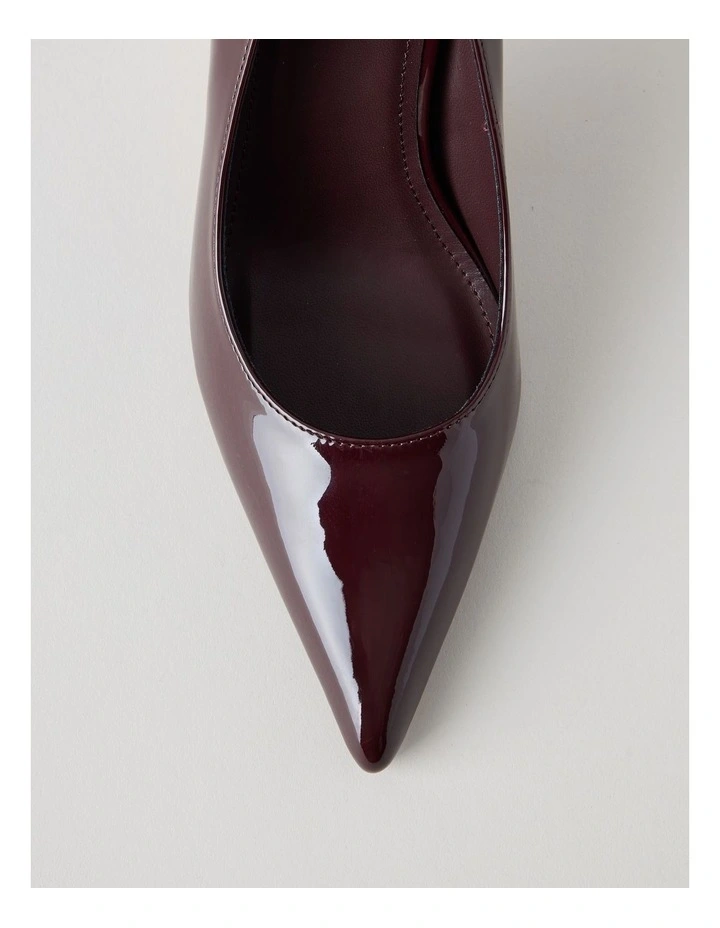 Xenia Heeled Shoes in Fig image 7