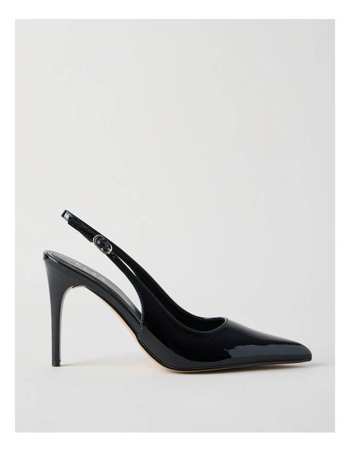 Tara Heeled Shoes in Black Patent image 1