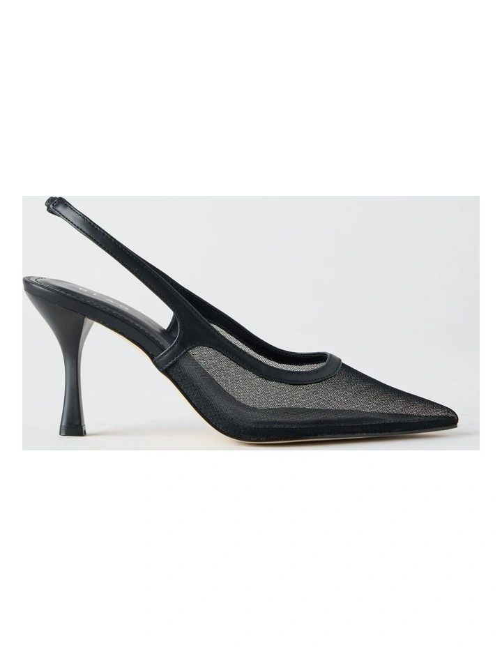 Bella Heeled Shoes in Black image 1