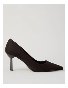 Becka Heeled Shoes in Chocolate