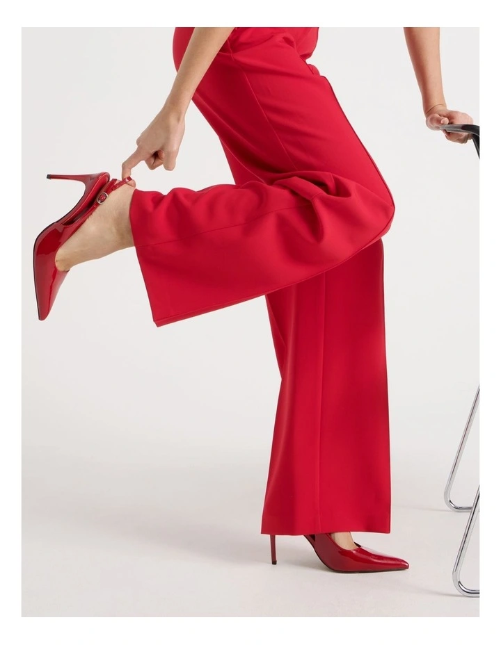 Tara Heeled Shoes in Red Salsa image 4
