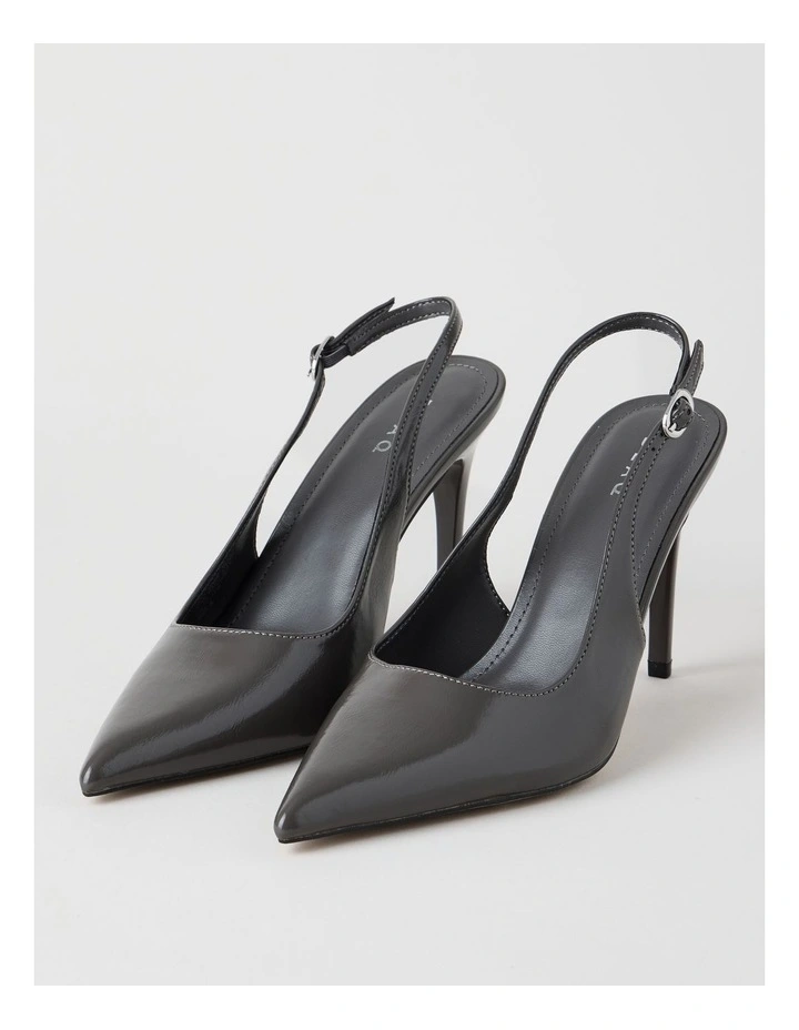 Tara Heeled Shoes in Grey image 2